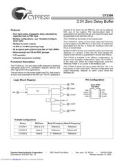 CY2304SXI1 数据规格书 1