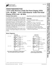 DS90CF386 datasheet.datasheet_page 1