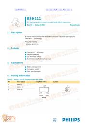 BSH111 datasheet.datasheet_page 1