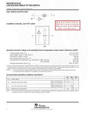 SN74CBTLV1G125DBVR 数据规格书 2