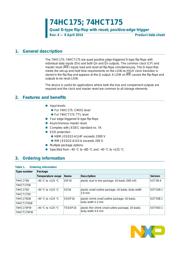 SN74HC175PW datasheet.datasheet_page 1