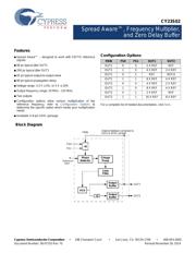 CY23S02SXI-1 数据规格书 1