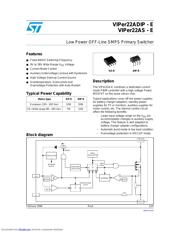 VIPER22A Datenblatt PDF