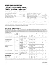 MAX4729EXT+T 数据规格书 2