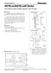 AN78L18ME1 datasheet.datasheet_page 1