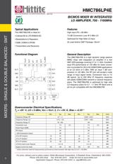 HMC786LP4ETR 数据规格书 4