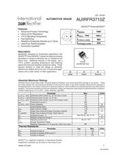 AUIRFR3710Z datasheet.datasheet_page 1