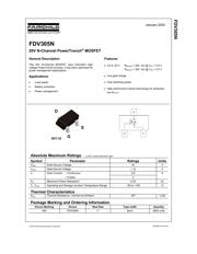 FDV305N datasheet.datasheet_page 1