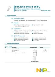 BTA316-800C,127 datasheet.datasheet_page 1