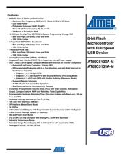 AT89C5130A-RDTUM datasheet.datasheet_page 1