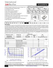 IRF8306MTR1PBF 数据规格书 1
