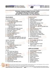 MSC1211 datasheet.datasheet_page 1