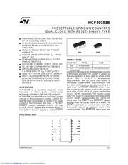HCF40193B 数据规格书 1