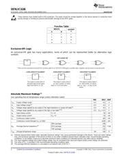 SN74HC00NSR datasheet.datasheet_page 2