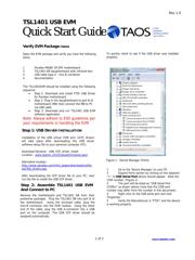 TSL1401USBEVM datasheet.datasheet_page 1