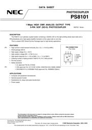 PS8101-F3-AX Datenblatt PDF