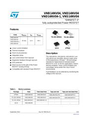 VNP14NV04 datasheet.datasheet_page 1