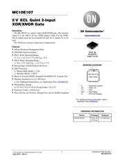 MC100E107FNR2 数据规格书 1