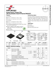 FDPC8014AS 数据规格书 1