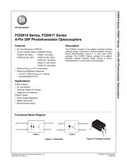 FOD817A 数据规格书 1