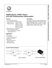 FOD817C300W 数据规格书 1