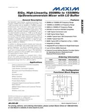 MAX2051 datasheet.datasheet_page 1