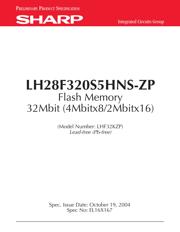 LH28F320S5HNS-ZP 数据规格书 1