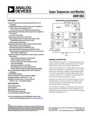 ADM1065ASU 数据规格书 1