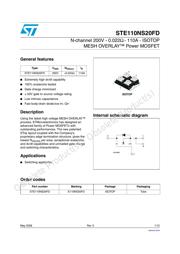 STE110NS20FD datasheet.datasheet_page 1