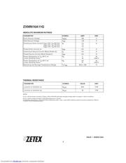 ZXMN10A11GFTA 数据规格书 2