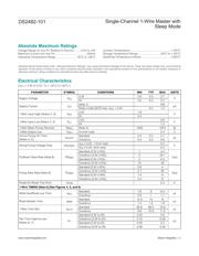 DS2482X-101+T datasheet.datasheet_page 2