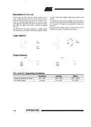 ATF22V10C-5DC 数据规格书 2