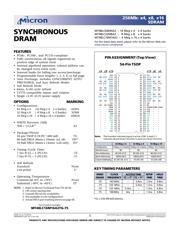 MT48LC16M16A2TG75 datasheet.datasheet_page 1