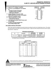 CD74ACT151M96 datasheet.datasheet_page 1