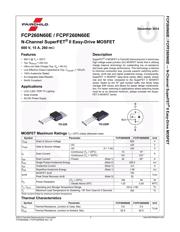 FCPF260N60E datasheet.datasheet_page 1