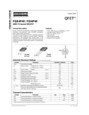 FQI4P40TU datasheet.datasheet_page 1