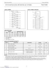 74LVT245B datasheet.datasheet_page 3