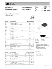 IXTQ64N25P datasheet.datasheet_page 1