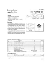 IRF7341QTRPBF 数据规格书 1