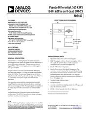 AD7453 datasheet.datasheet_page 1