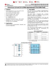 CDCLVC1110PWR 数据规格书 1