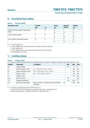 74HCT573D 数据规格书 5