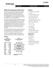 EL7457CLZ-T7 datasheet.datasheet_page 1