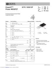 IXTK180N15P datasheet.datasheet_page 1