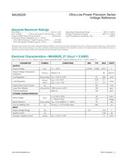 MAX6029EUK50+T datasheet.datasheet_page 2