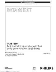 74ABT899DB 数据规格书 1
