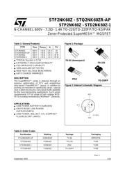 STP2NK60Z datasheet.datasheet_page 1