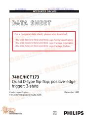 74HC173 datasheet.datasheet_page 1