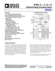 ADV3205-EVALZ datasheet.datasheet_page 1