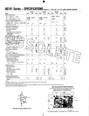 AD741LH datasheet.datasheet_page 2